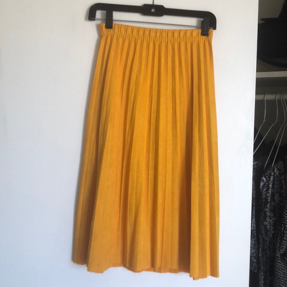 Zara yellow skirt